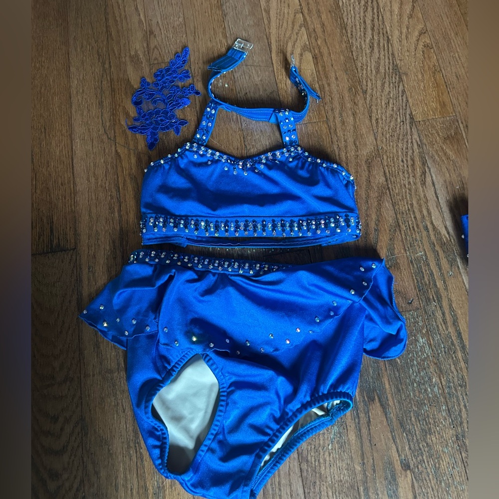 Kids Blue Dance Costume